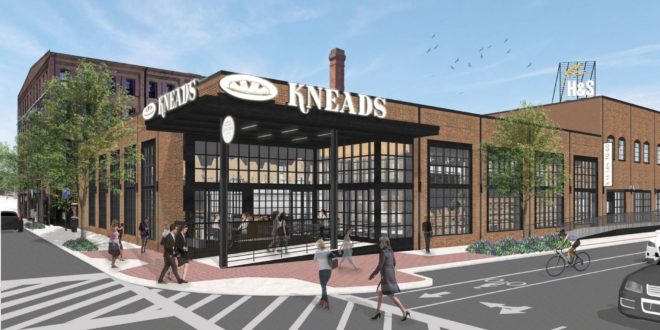 H&S Bakery Shares Renderings for Kneads Bakeshop and Café in Harbor East