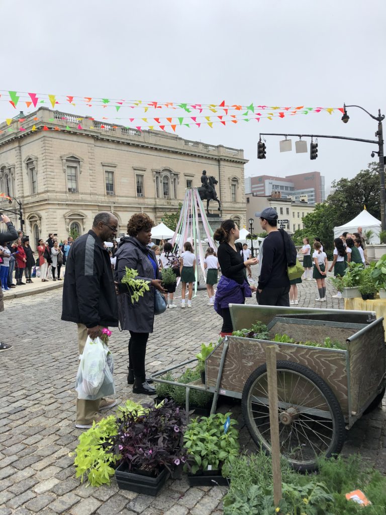 2019 Flower Mart festival in Mount Vernon