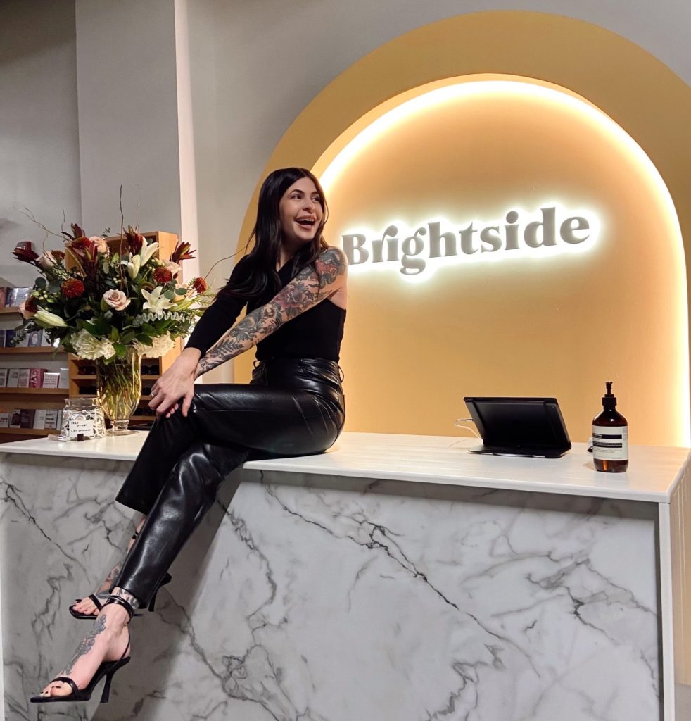 Christie Vasquez at one of her Brightside Boutique locations