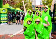 Things to Do This Weekend in Baltimore (Sept. 18-20) People pose in pickle costumes at the Big Dill Festival in Baltimore
